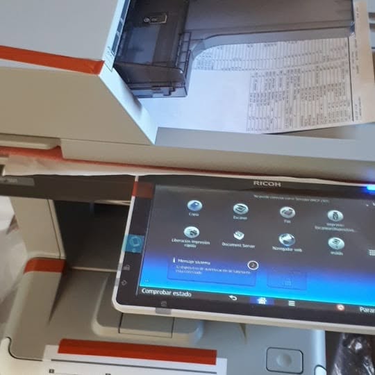 Fotocopiadora instalada